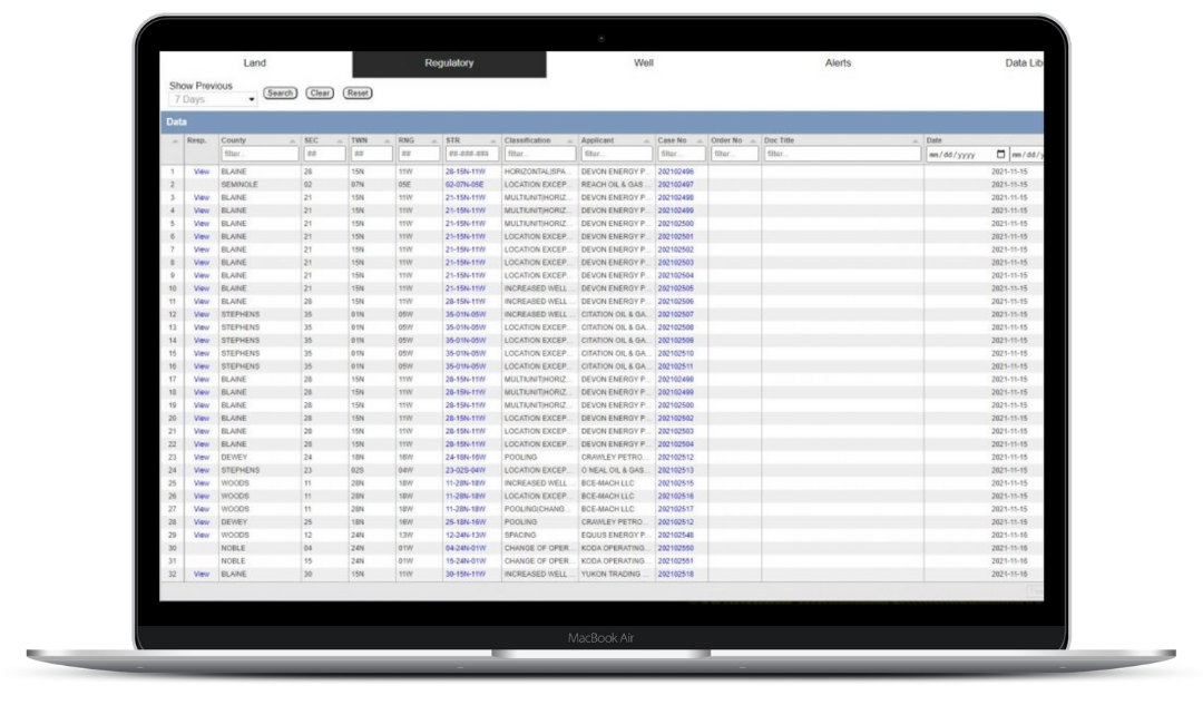 Convey640 platform on laptop